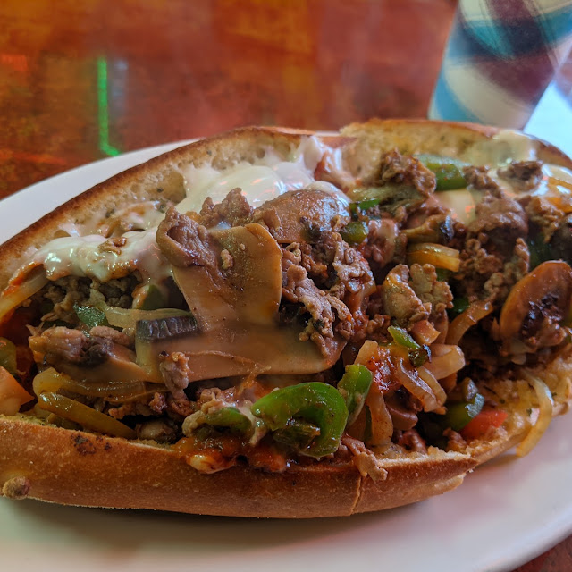 Bruschetta Cheesesteak Sandwich