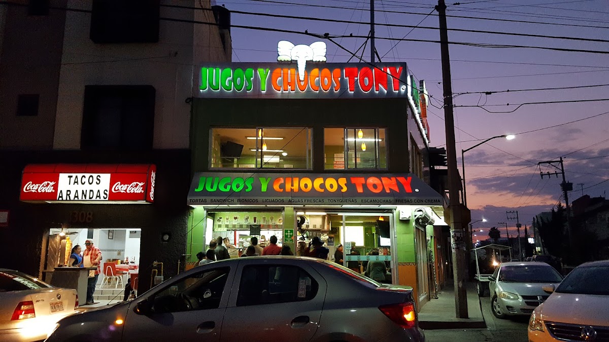 Jugos y Chocos Tony