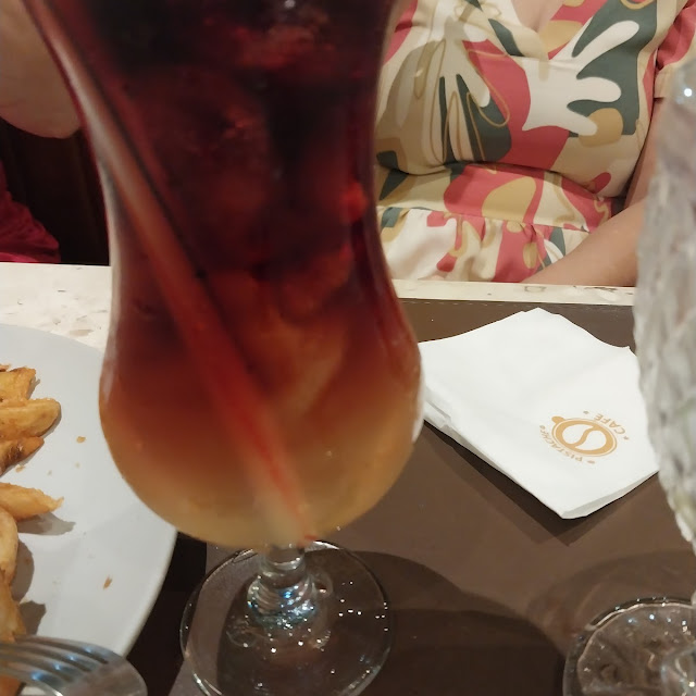Suco de Laranja Com Morango