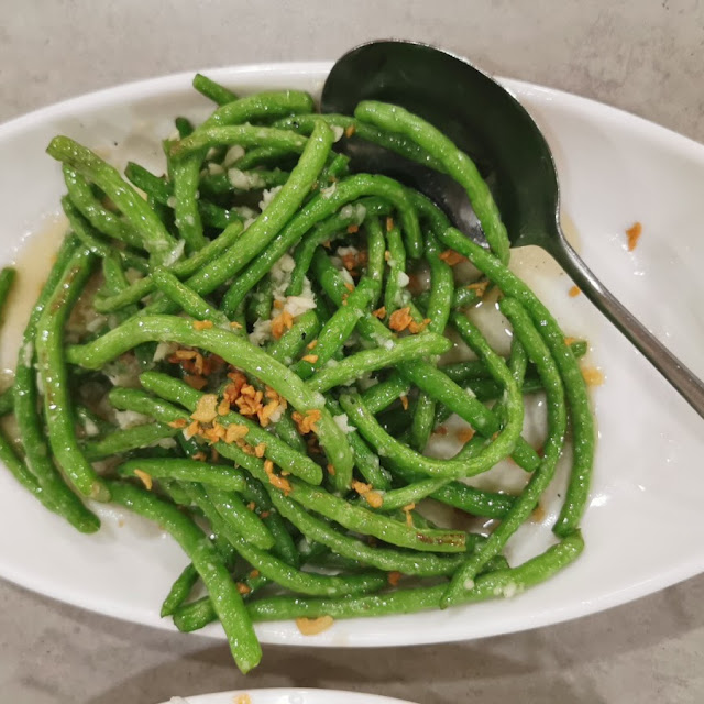 Green Beans with Salted Egg
