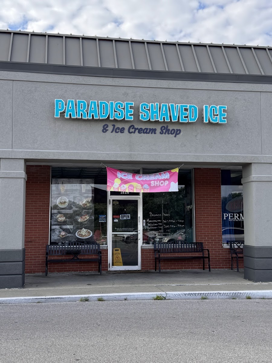 Paradise Shaved Ice & Ice Cream Shop - Plainfield, IN