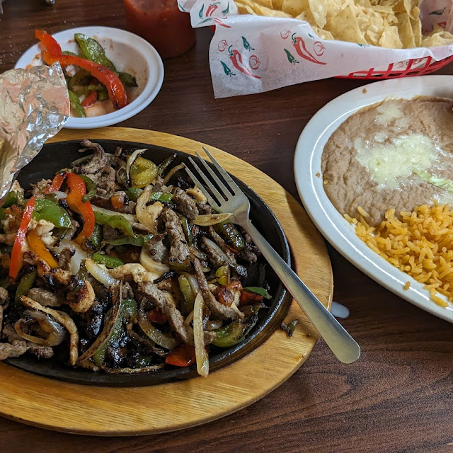 Steak and Chicken Fajitas