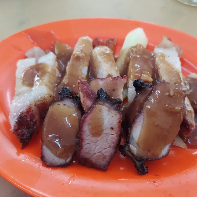 Succulent BBQ & Roasted Pork with Their Sauce
