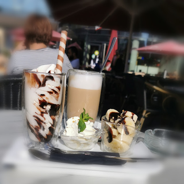 Bananensplit & Latte Macchiato