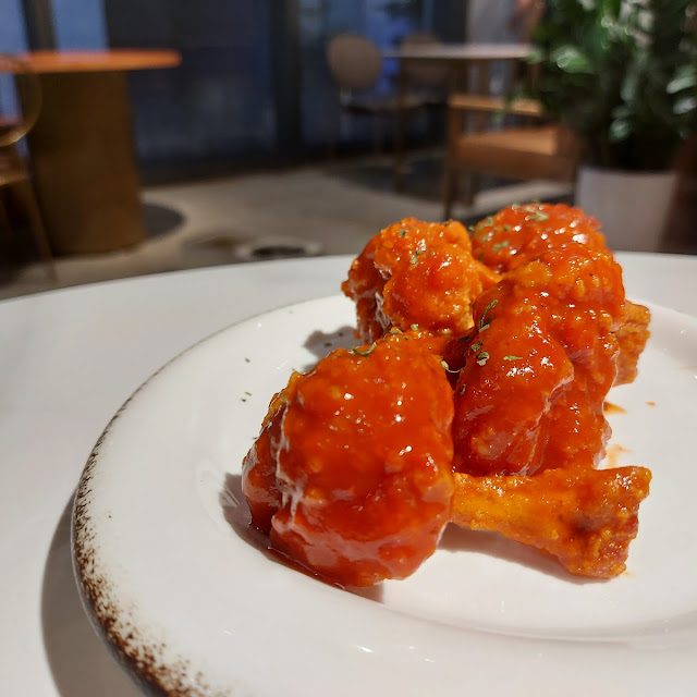 Fries and Lollipop Chicken Wings
