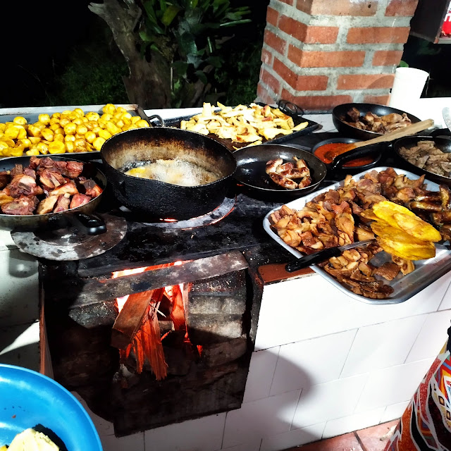 Preparando la Picada