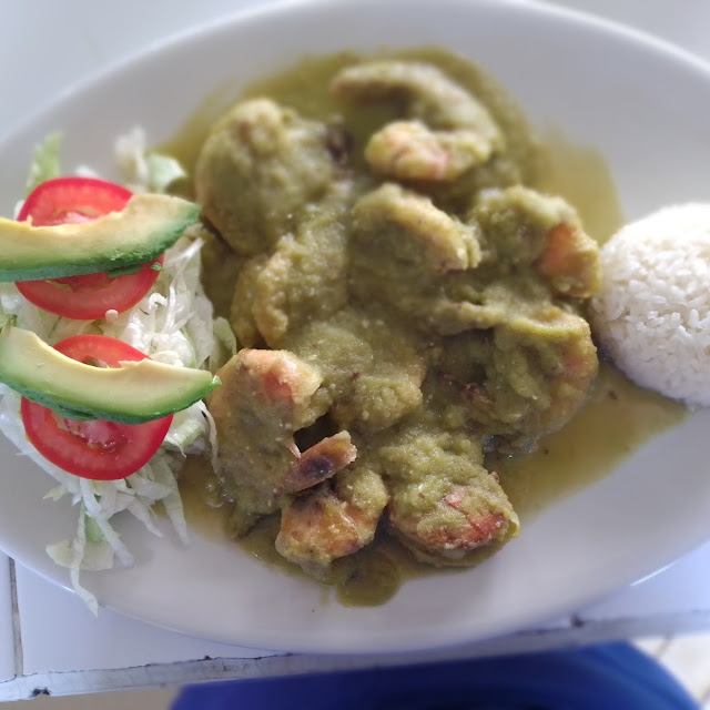 Camarones Al Chile Limon