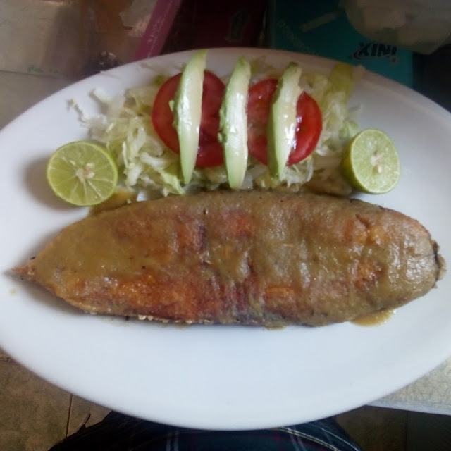 Posta de Robalo Al Mojo de Ajo