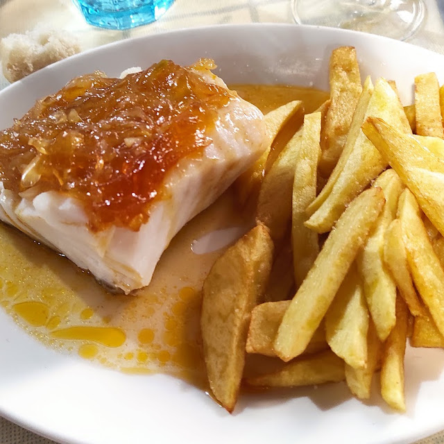 Bacalao Con Cebolla Caramelizada