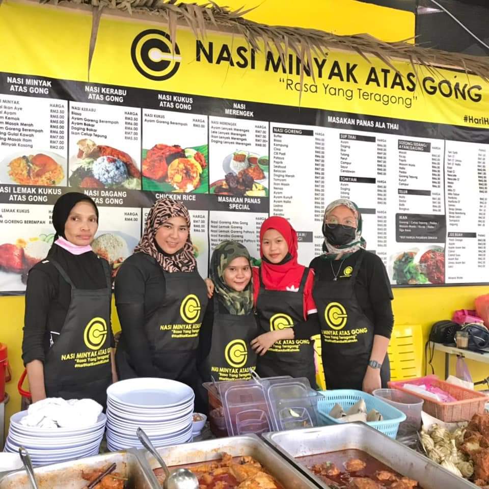 Nasi Minyak Atas Gong