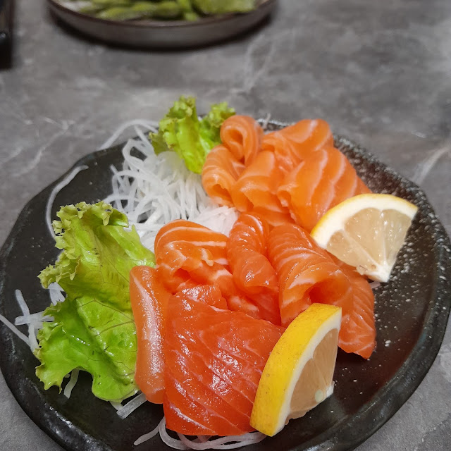 Salmon Belly Salmon Sashimi