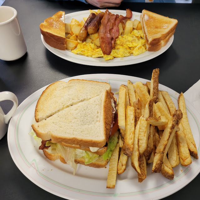 Egg Salad with Fries