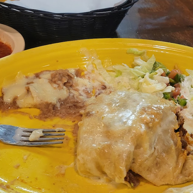 Chimichanga Lunch