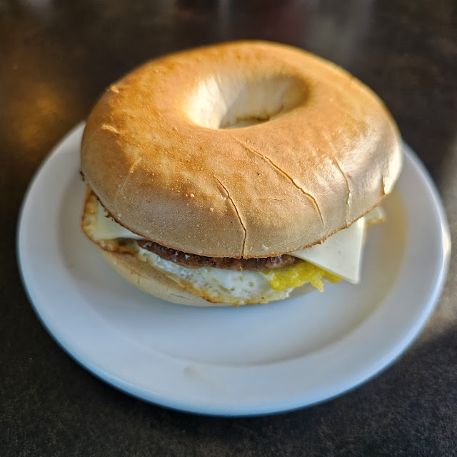 PSR Bagel Breakfast Sandwich