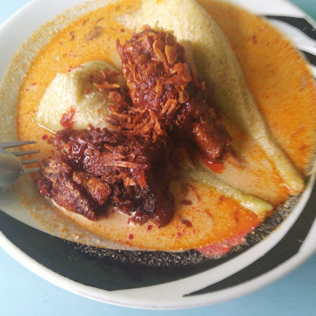 Lontong Sayur Ikan Haruan
