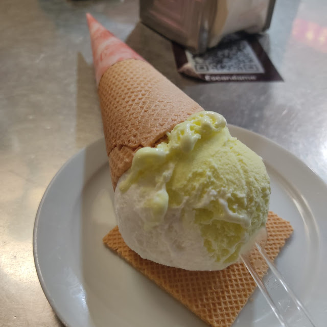 Helado de Melón Y Coco