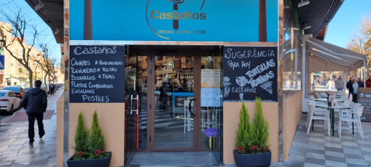 Castaños CERVECERÍA•CAFETERÍA•BURGUER.