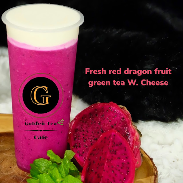 Dragon Fruit Milk Tea