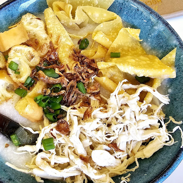 皮蛋鸡丝粥