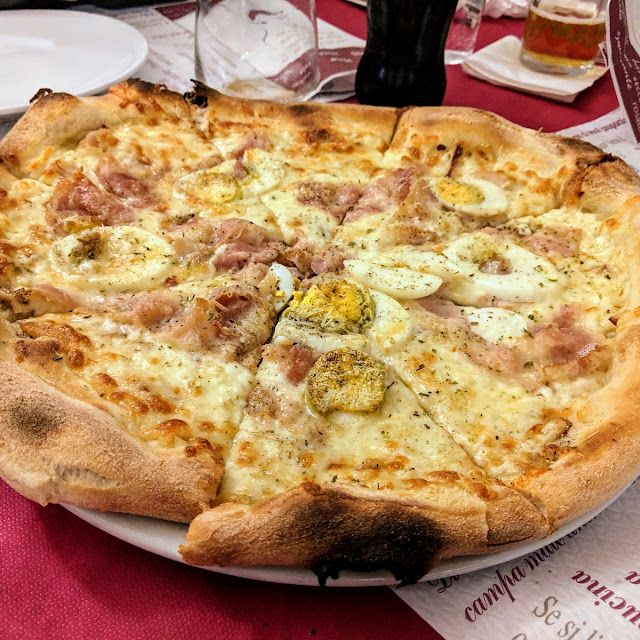 Pizza Carbonara