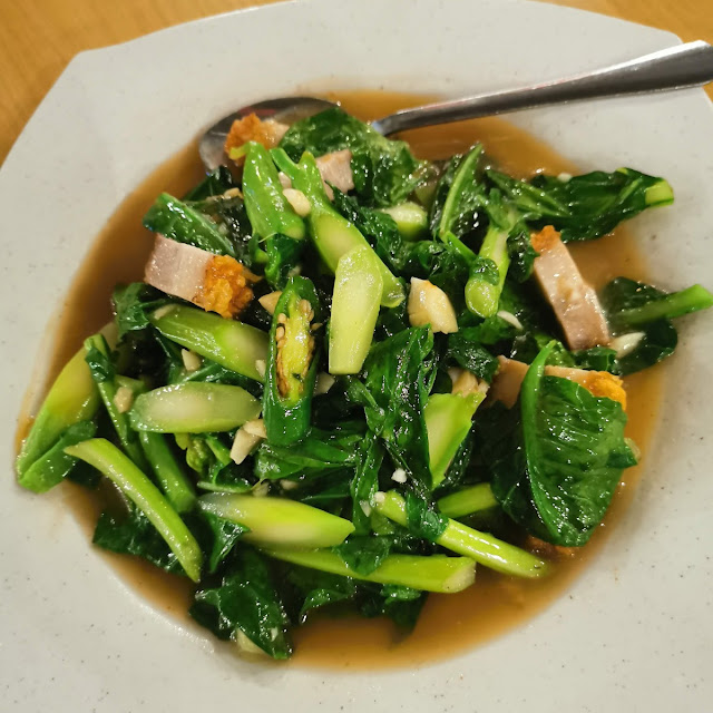 Kailan with Pork