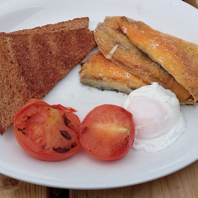Kippers with Poached Egg