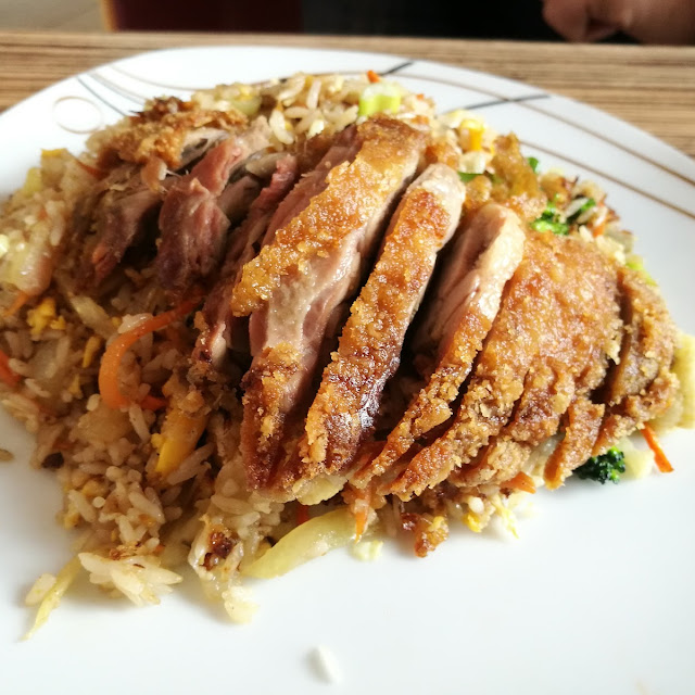 Fried Rice with Crispy Duck