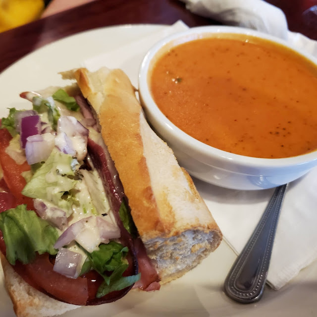 Italian Sub and Tomato Bisque