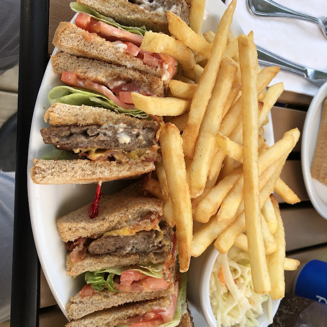 Roast Beef & Cheese Clubhouse