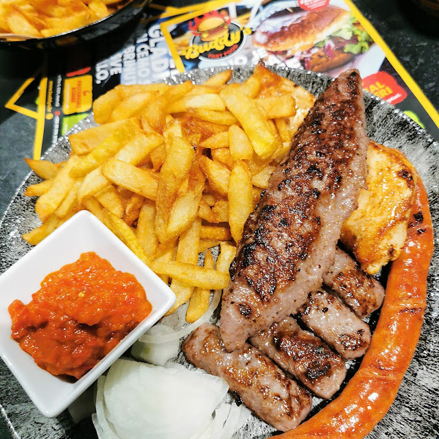 Mixed Grill with Potatos