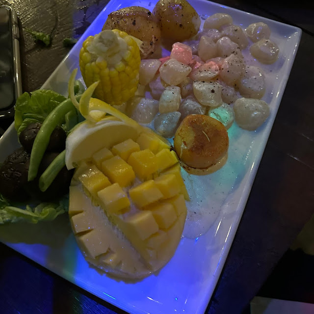 Scallops with Garlic Sauce