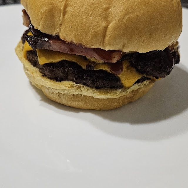 Doble Hamburguesa Con Queso Y Panceta