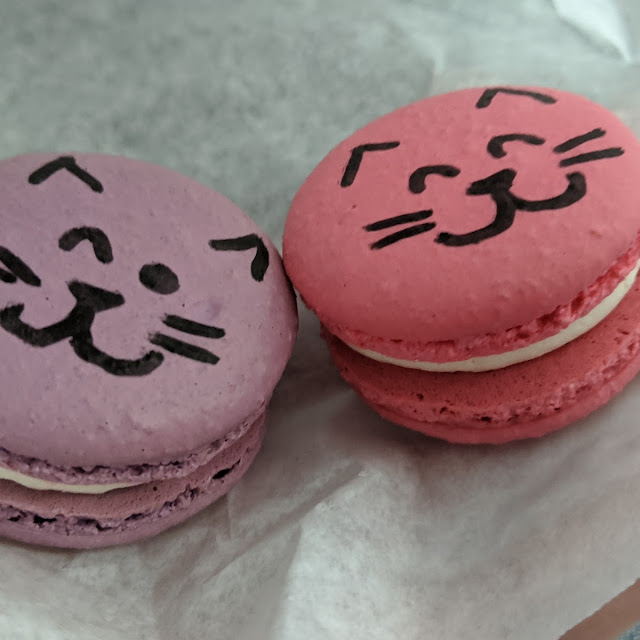 Birthday and Strawberry Macarons