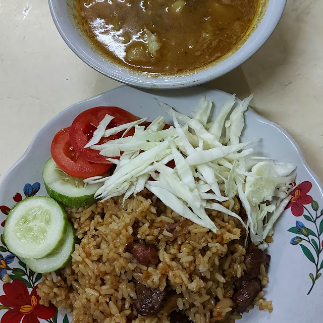 Nasi Goreng Kambing Dan Tongseng Kambing
