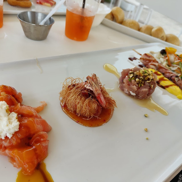 Antipasti Carne Pesce In Spiaggia