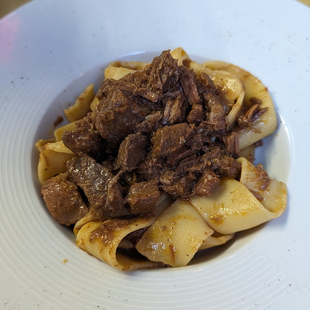 Pappardelle with Wild Boar Sauce
