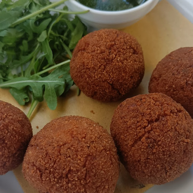 Polpette Di Lampredotto E Salsa Verde
