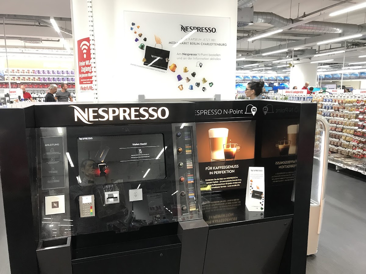 Nespresso N-Point im Media Markt