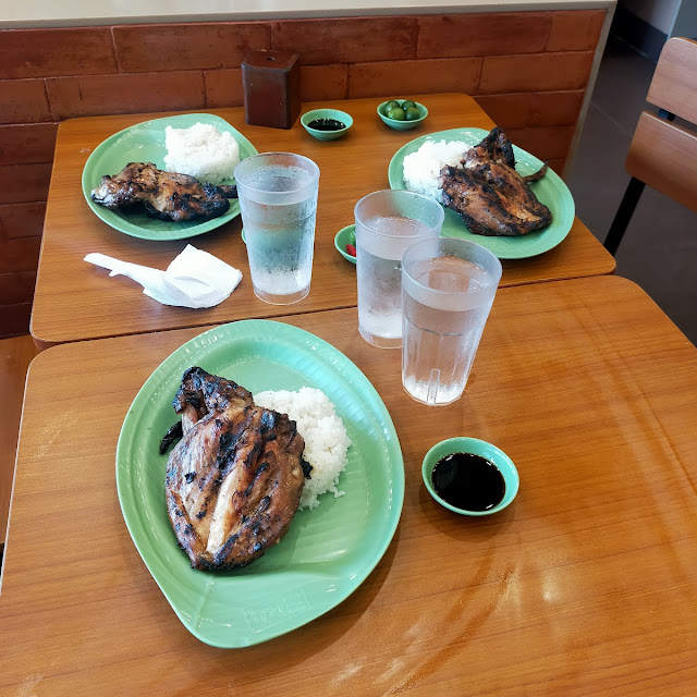 Chicken and Halo Halo