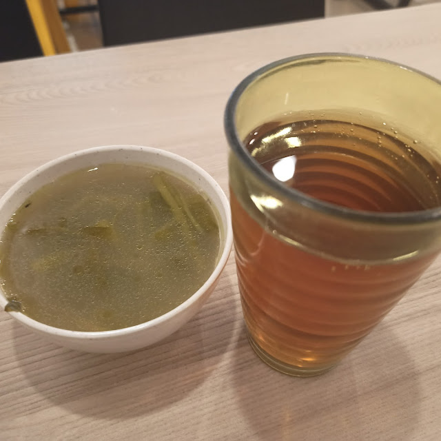 Soup and Chinese Tea