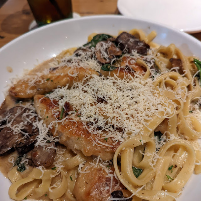 Chicken Marsala Fettuccine