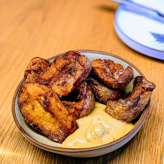 Crispy Potatoes with Yeast Sauce