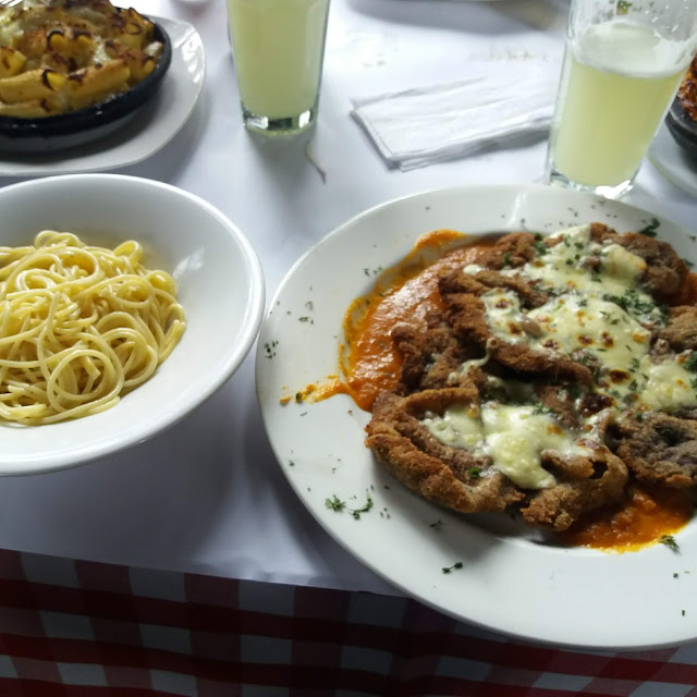 Milanesa de Carne Con Pasta
