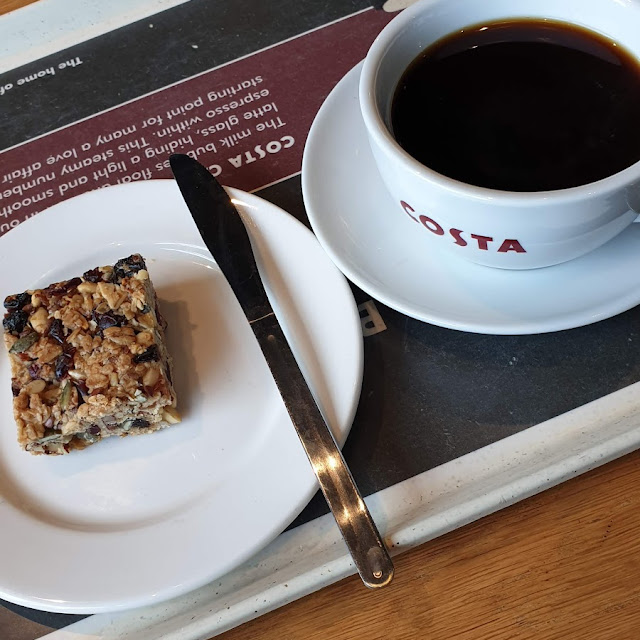Flat Black and Granola Bar