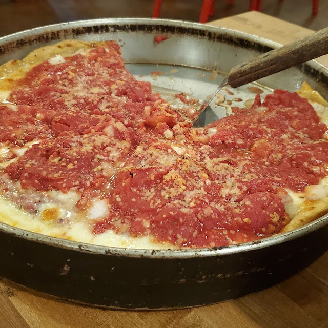 Sausage and Cheese Pizza