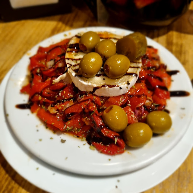Pimientos Asados A Leña