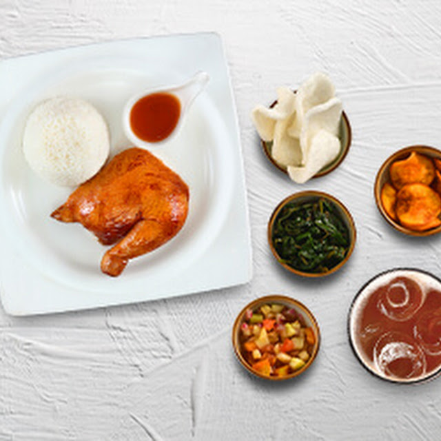 Quarter Roast Chicken Solo Meal