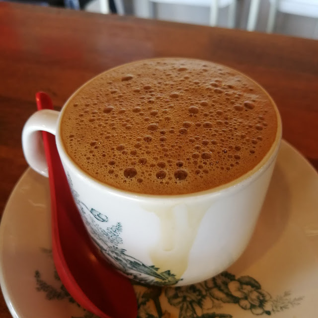 Hot White Coffee