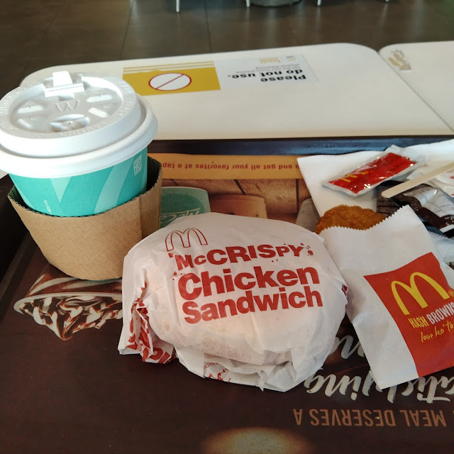 Mccrispy Chicken Sandwich Combo