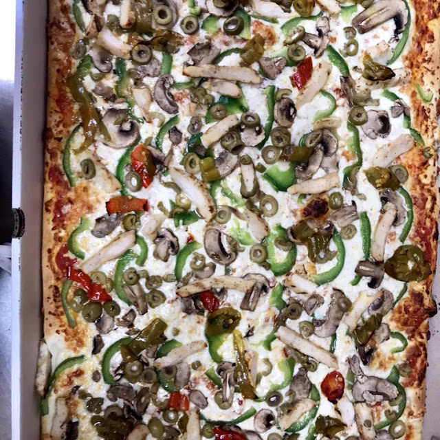 Pizza Chicken Mushroom